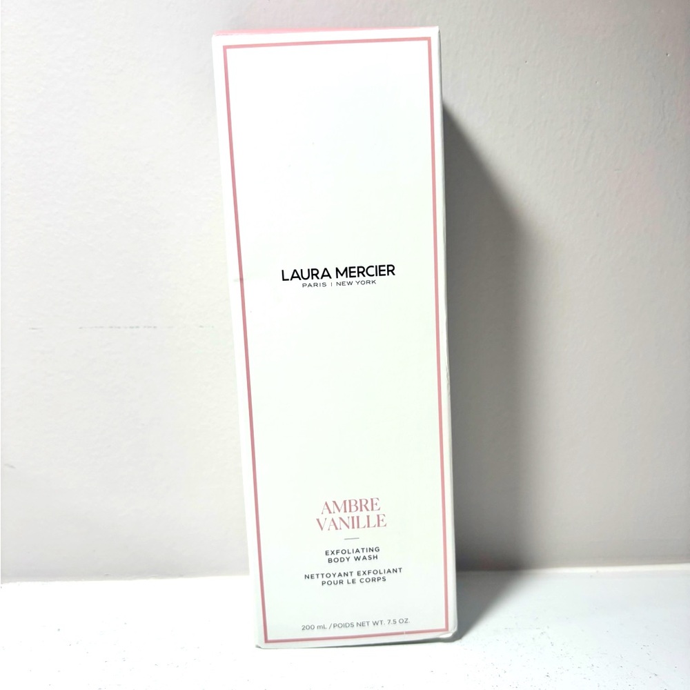 Laura Mercier Ambre Vanille Exfoliating Body Wash New In Box